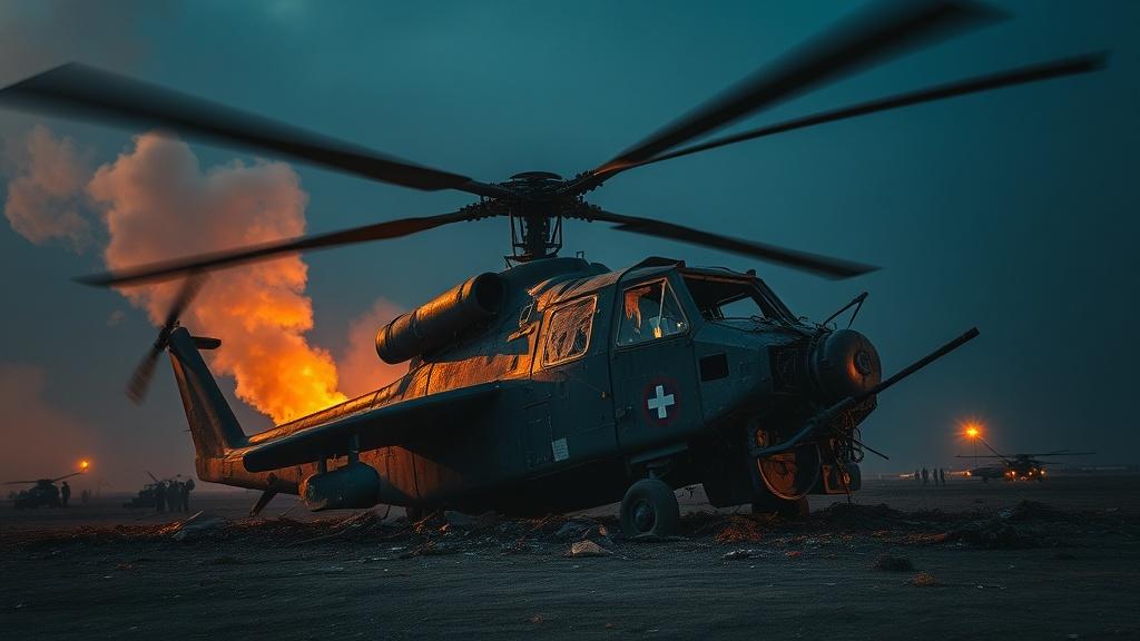 Уничтожен вертолёт ВСУ Ми-24 в ходе выполнения боевого задания. Ми-24, ВСУ, 11-я авиабригада «Херсон», Специальная военная операция, Ударные вертолёты