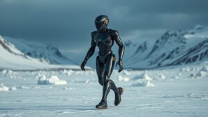 Unitree G1 — это не просто робот, это марафонец в мире железа и алгоритмов. На днях он установил рекорд выносливости, пройдя более 130 тысяч шагов в ледяной пустыне на северо-западе Китая, у границы с Монголией. 🌍 Температура опускалась ниже −47 °C, но это не остановило нашего железного героя. Испытания проводились в экстремальных условиях, чтобы проверить пределы возможностей робота. 🤖 Но вот вопрос: зачем? Зачем отправлять робота в такие адские условия? Ответа нет. Возможно, это просто очередной способ доказать, что мы можем. Или не можем. В любом случае, Unitree G1 справился. 🏆 Теперь остается только ждать, когда такие технологии найдут применение в реальной жизни. А пока — аплодисменты роботу-марафонцу. 👏. Unitree G1, Китай, Робототехника, Экстремальные условия, Рекорды