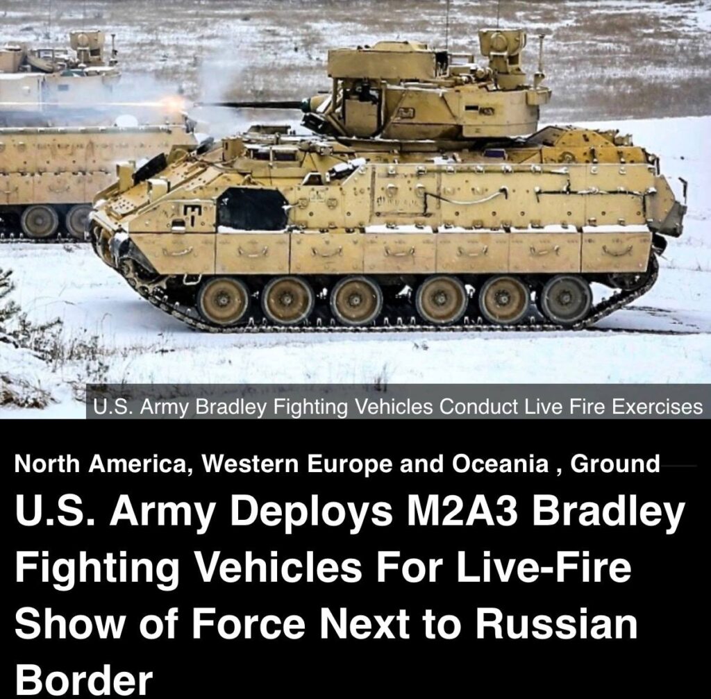 Американские военные провели масштабные учения с использованием боевых машин пехоты Bradley на территории Польши. Мероприятие состоялось на полигоне, расположенном примерно в 60 км от границы с Калининградской областью России. Об этом сообщает издание Military Watch Magazine. Основной акцент в ходе учений был сделан на отработке координации между подразделениями, управлении техникой и поддержании оптимальной дистанции в условиях, приближенных к боевым. Учения проходили в рамках программы усиления присутствия НАТО в Восточной Европе. Bradley — это одна из ключевых боевых машин пехоты, используемых армией США. Она оснащена мощным вооружением и предназначена для поддержки пехоты в наступлении и обороне. Подобные учения вызывают повышенное внимание в контексте текущей геополитической обстановки в регионе. Эксперты отмечают, что такие мероприятия подчеркивают стремление США и их союзников демонстрировать готовность к оперативному реагированию на потенциальные угрозы. В то же время российские власти пока не прокомментировали проведение учений.. США, Bradley, Польша, Калининградская область, НАТО