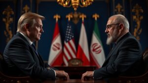 США и Иран возобновили переговоры по ядерной программе, спустя восемь месяцев после того, как Вашингтон нанес удар по Исламской республике. Диалог возобновляется на фоне угроз со стороны США о возможных новых военных действиях. Президент Ирана Масуд Пезешкиан заявил, что согласился на переговоры «в свете просьб дружественных правительств в регионе». Это решение подчеркивает сложность текущей геополитической ситуации и стремление сторон к поиску компромисса. Переговоры проходят в напряженной обстановке, учитывая прошлые конфликты и взаимные обвинения. Ожидается, что стороны обсудят вопросы контроля над ядерной программой Ирана и возможные санкции со стороны США. Эксперты отмечают, что успех переговоров может оказать значительное влияние на стабильность в регионе и международные отношения. Однако пока обе стороны сохраняют сдержанность в своих заявлениях.. США, Иран, ядерная программа, переговоры, Ближний Восток