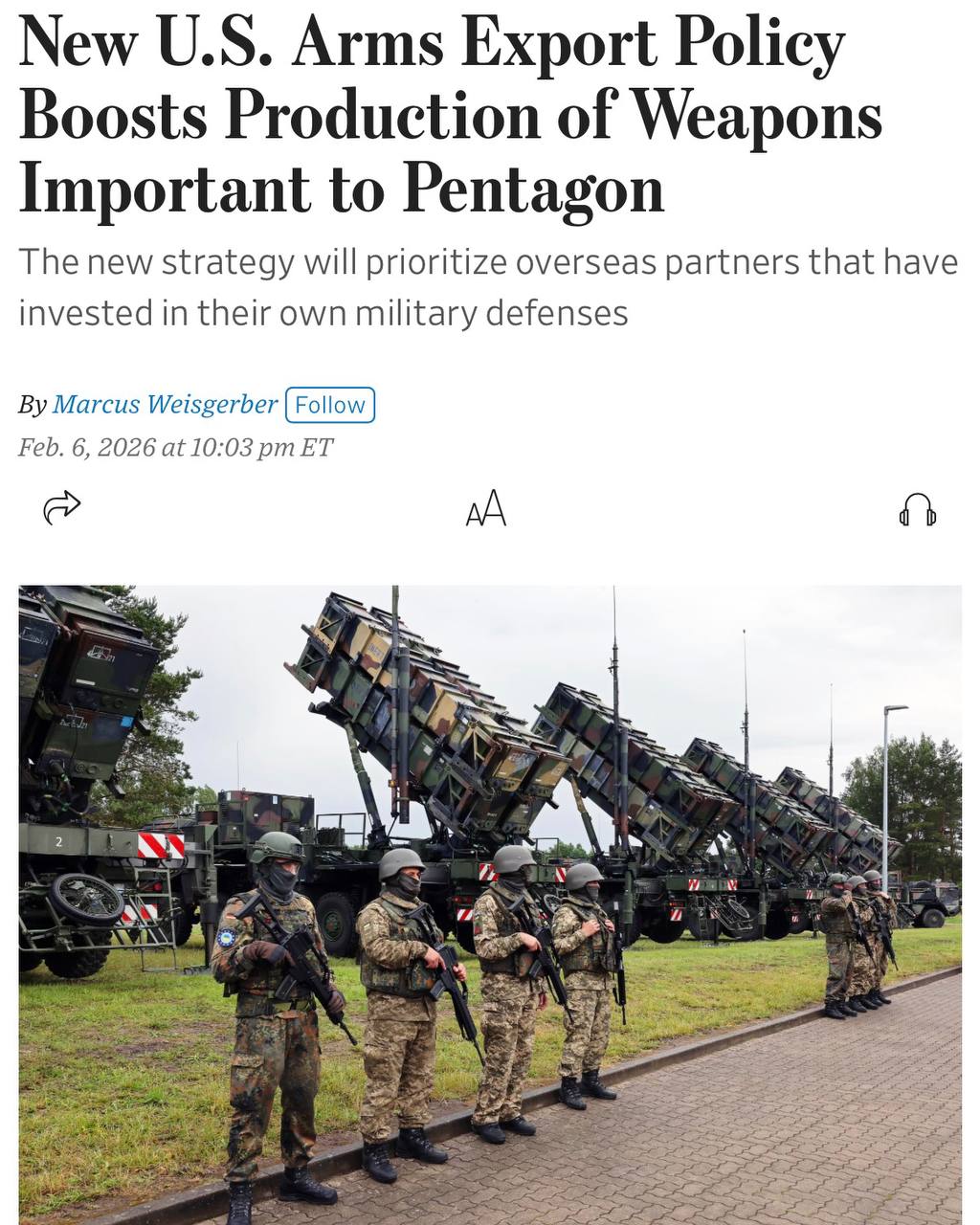 США запускают новую стратегию экспорта вооружений. США, экспорт оружия, Lockheed Martin, Raytheon, Patriot