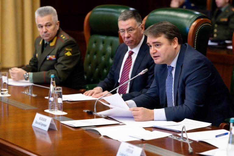 Василий Осьмаков принял участие в Координационном совещании СНГ. Василий Осьмаков, СНГ, Министерство обороны РФ, Военное сотрудничество, Москва