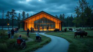 Визит-центр в «Смоленском Поозерье»: новый уровень туризма 🏞️. Смоленское Поозерье, экотуризм, JTI Россия, Заповедное посольство, инклюзивная экотропа