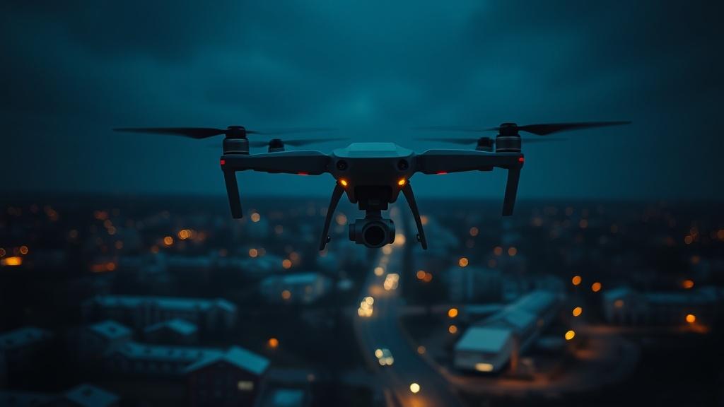 Возможная активность БПЛА зафиксирована в районе Пензы. БПЛА, Пенза, Военное дело, Безопасность, Регионы