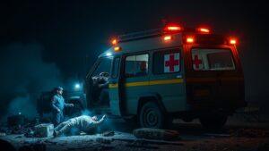 ВСУ атаковали бронированную скорую помощь в ЛНР. ВСУ, ЛНР, Минобороны ЛНР, боевые действия, медицинский транспорт