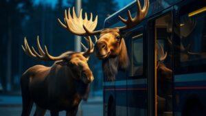 В Балашихе произошел случай, который сложно назвать обычным. 🦌 Лось, видимо, решил, что автобус — это новый вид транспорта для лесных обитателей. Животное подошло к остановке и явно намеревалось уехать по своим делам в Москву. Водитель автобуса, конечно, не стал рисковать и не пустил лося внутрь. Видео момента быстро разлетелось по сети, вызвав смешанные реакции: от умиления до вопросов о том, как животное вообще оказалось в городе. Экологи предполагают, что лось мог заблудиться или искать новые территории. Однако факт остается фактом: лесной гость явно не планировал оставаться в лесу. 🚌 Мораль: если вы вдруг увидите лося на остановке, не удивляйтесь. Возможно, он просто спешит на работу.. Балашиха, Лось, Автобус, Общество, Вирусное видео