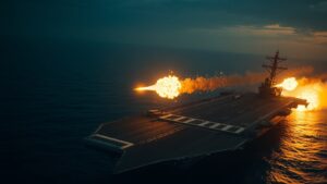 Американские военные уничтожили иранский беспилотный летательный аппарат (БПЛА), который приблизился к авианосцу ВМС США в Аравийском море. Инцидент произошел в рамках усиления напряженности в регионе. По данным источника, БПЛА был замечен на опасном расстоянии от корабля, что вынудило американские силы принять меры для обеспечения безопасности. Беспилотник был сбит с использованием средств противовоздушной обороны. Этот инцидент стал очередным эпизодом в серии противостояний между США и Ираном в стратегически важном регионе Аравийского моря. Ранее обе стороны неоднократно обвиняли друг друга в провокациях. Эксперты отмечают, что подобные события могут привести к дальнейшей эскалации напряженности в регионе, где уже наблюдаются сложные геополитические отношения.. США, Иран, БПЛА, Аравийское море, ВМС США