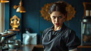 Зумерша vs кофейня: кто кого? 🤷‍♀️. зумеры, кофейня, скандал, поколение Z, работа