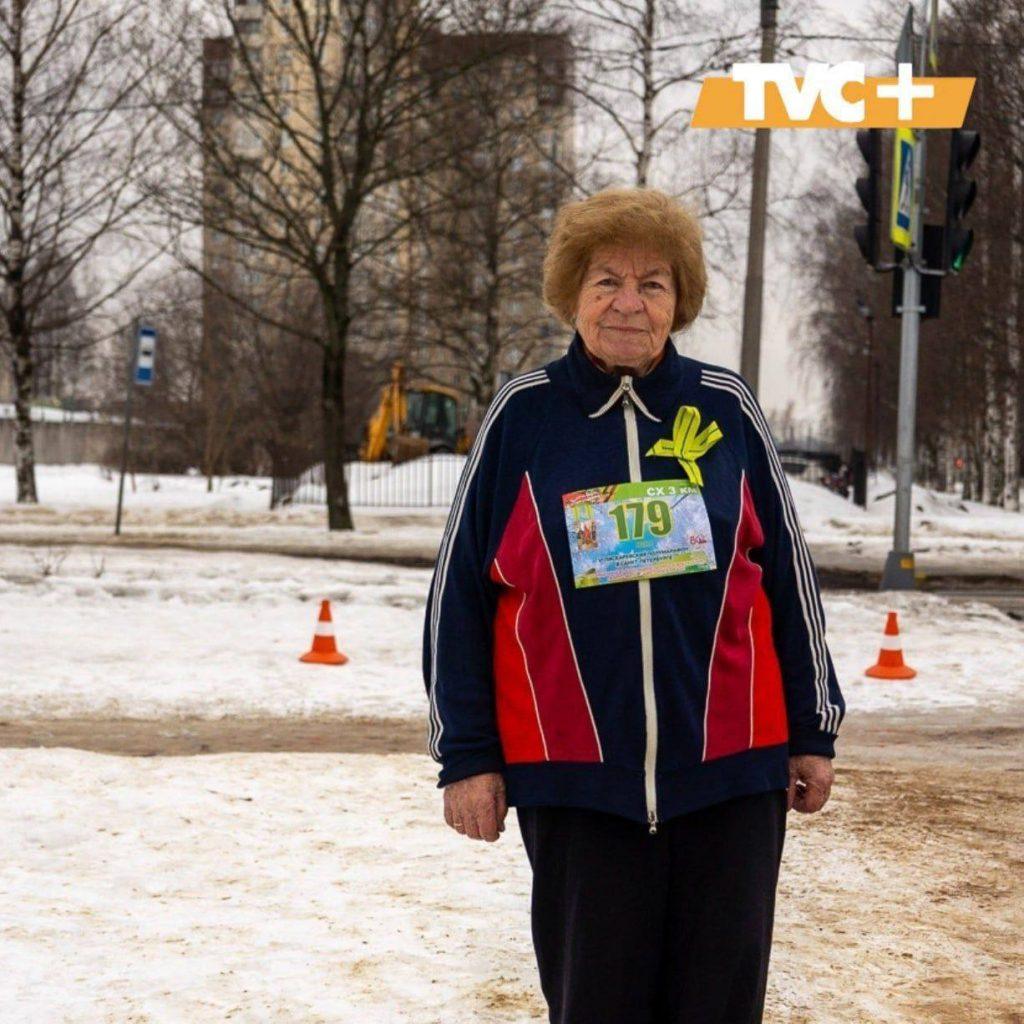90-летняя бегунья из Петербурга: возраст – не помеха!