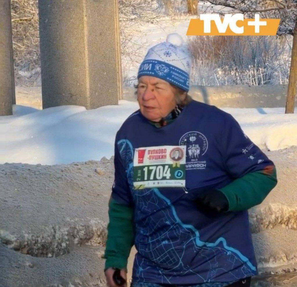 90-летняя бегунья из Петербурга: возраст – не помеха!