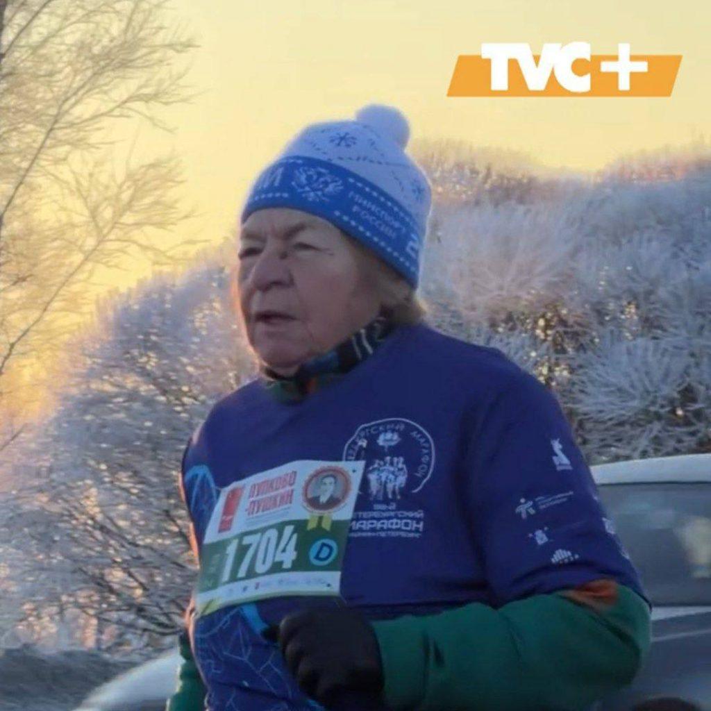 90-летняя бегунья из Петербурга: возраст – не помеха!