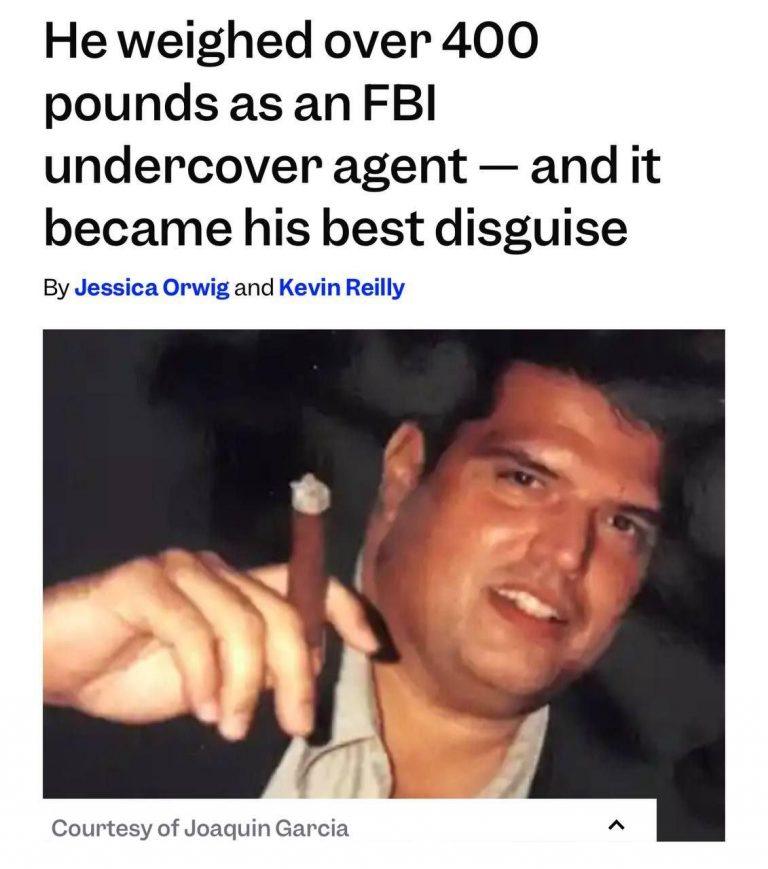 Агент ФБР использовал лишний вес как стратегию