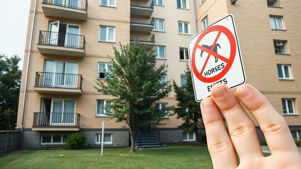 Арендодатель запретил кошек и собак, но разрешил лошадей