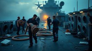 Авианосец USS Gerald Ford: техсбои и экстренный ремонт