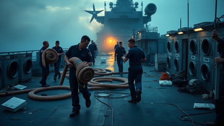 Авианосец USS Gerald Ford: техсбои и экстренный ремонт