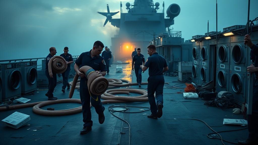 Авианосец USS Gerald Ford: техсбои и экстренный ремонт