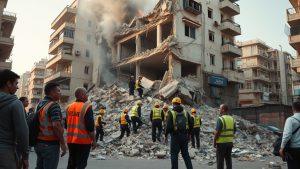 Авиаудар Израиля в Бейруте: жертвы среди мирных жителей