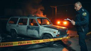 Автоскандал в Шелехове: поджог ВАЗа и уголовное дело