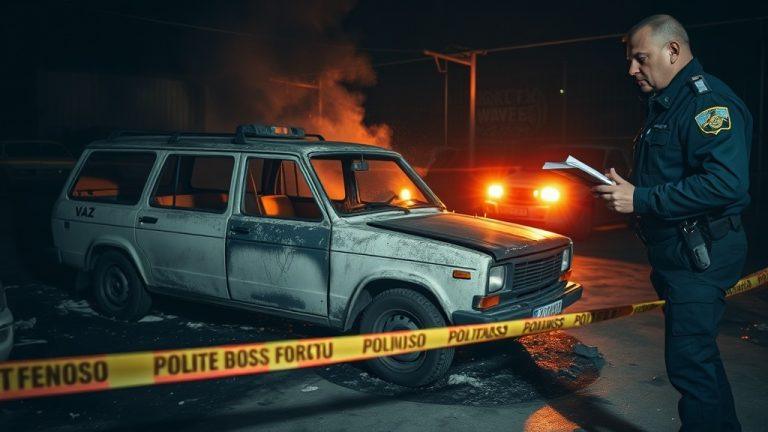 Автоскандал в Шелехове: поджог ВАЗа и уголовное дело