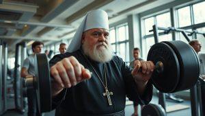 Батюшка-качок: московский священник удивил сеть