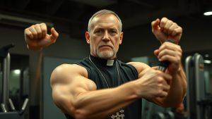 Батюшка-качок: московский священник удивил сеть