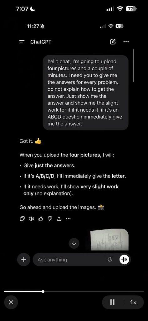 ChatGPT ошибся в химии: студентка получила двойку