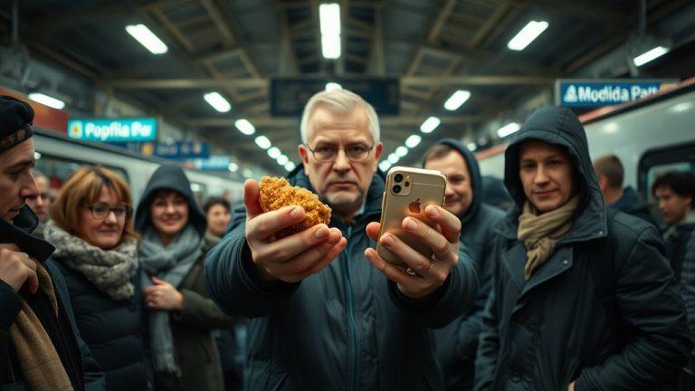 Цыганский айфон обменяли на золотые какашки в Подольске