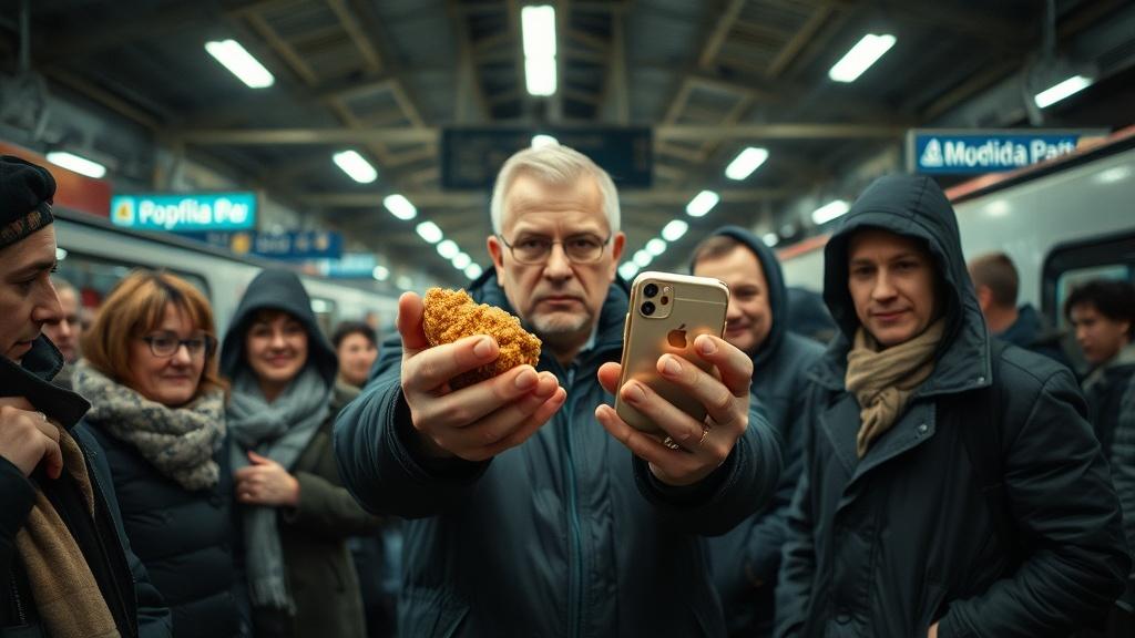 Цыганский айфон обменяли на золотые какашки в Подольске