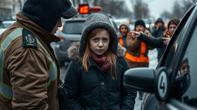 Девочка попала под машину на льду в Красноярске: кто виноват?