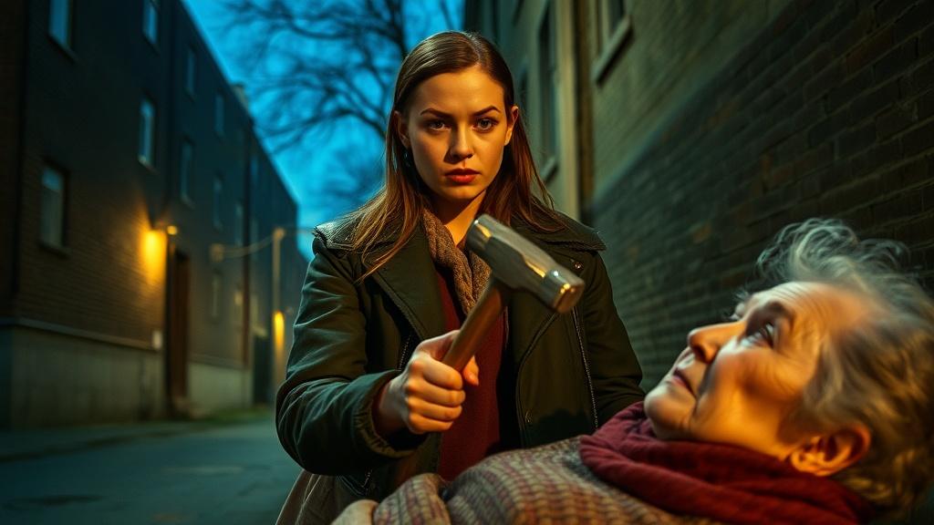 Девушка с молотком напала на пенсионерку в Москве