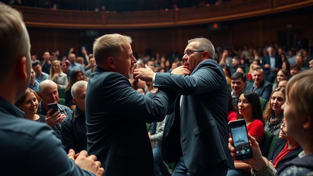 Драка в Доме музыки: потасовка на концерте шокировала зрителей