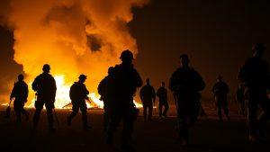 Дрон атаковал военную базу США в Ираке: пожар и напряженность