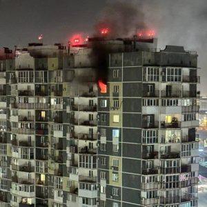 Дроны атакуют Краснодар: пожар и жертвы среди жителей