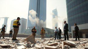 Дроны-камикадзе атаковали финансовый центр Дубая