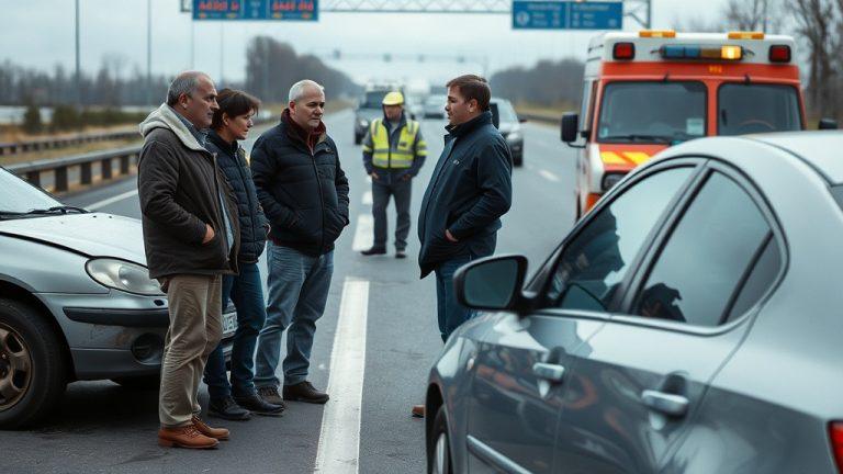 ДТП на МКАД: легкие травмы и испуг у участников