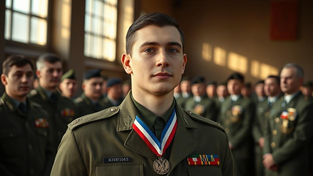 Ефрейтор Михаил Кирилов спас товарища в бою и получил медаль