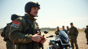 Экс-чемпион по картингу стал военным инструктором