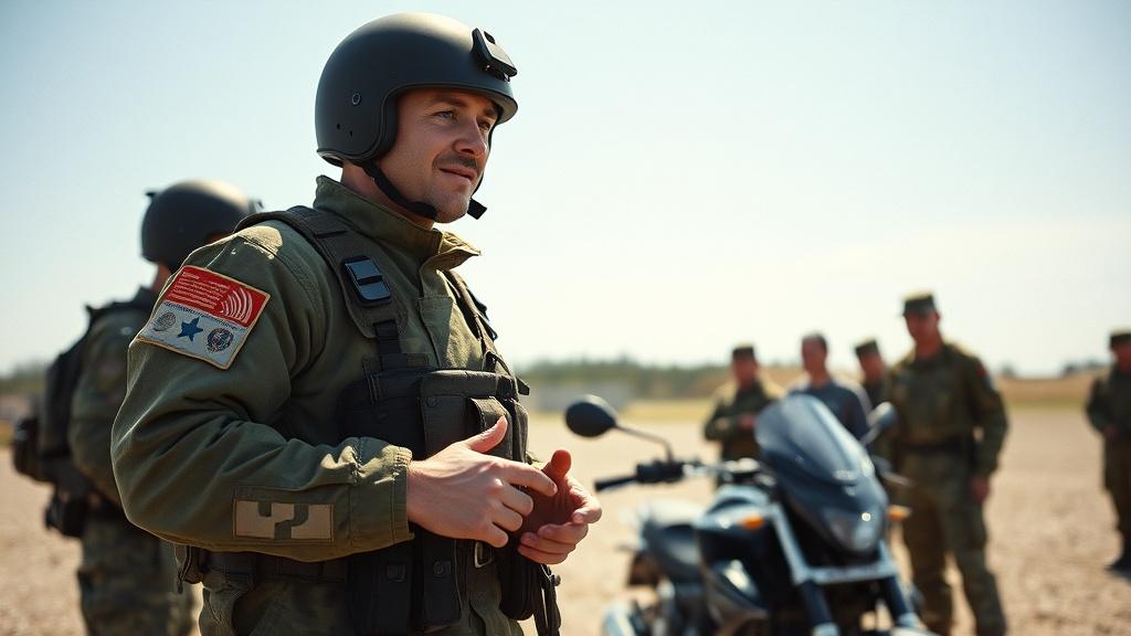 Экс-чемпион по картингу стал военным инструктором