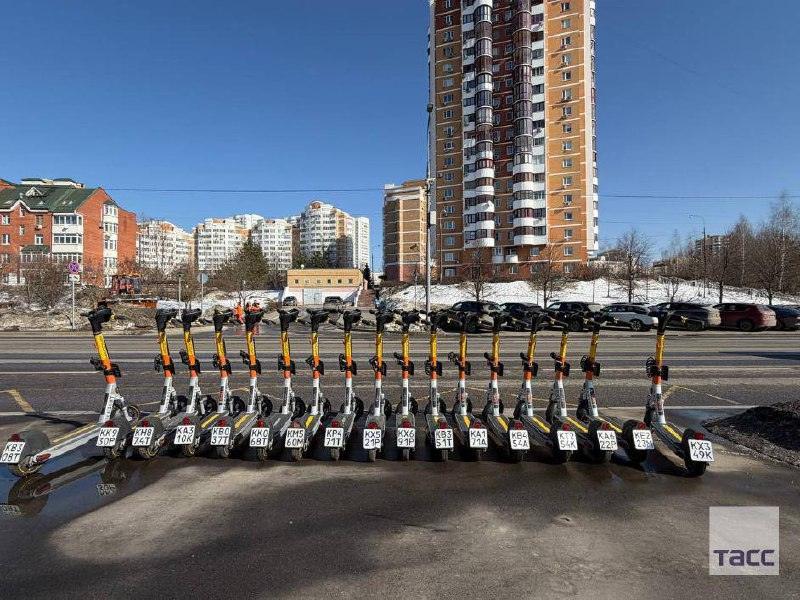 Электросамокаты в Москве: старт проката в конце марта