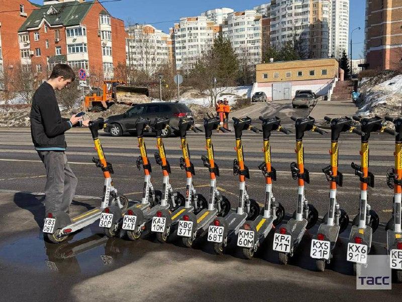 Электросамокаты в Москве: старт проката в конце марта
