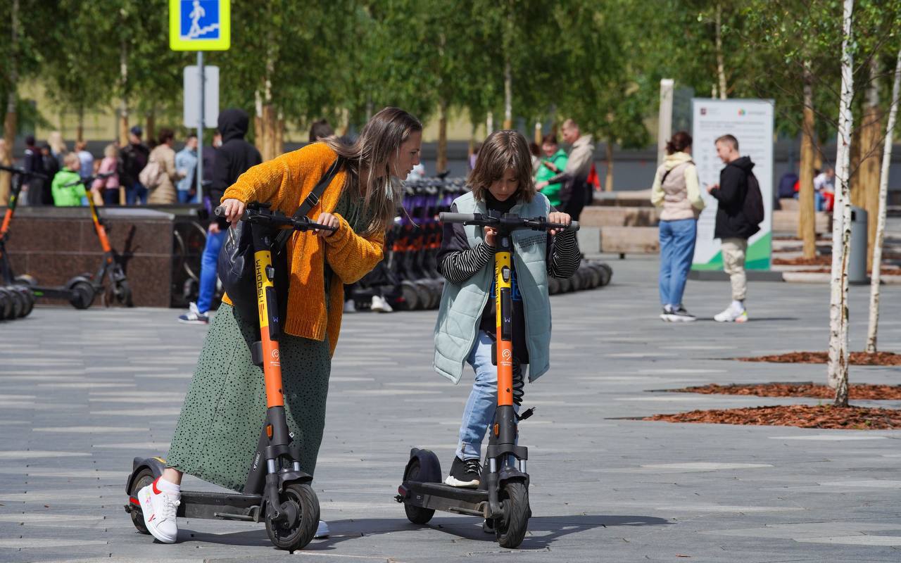 Электросамокаты вернулись в Москву: сезон открыт!