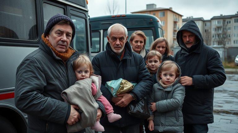 Эвакуация детей в Славянске: угроза обстрелов растёт