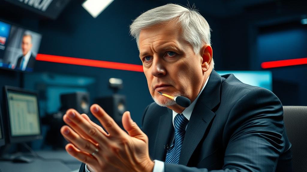 Евгений Киселёв с трубочкой в носу: странный момент в эфире