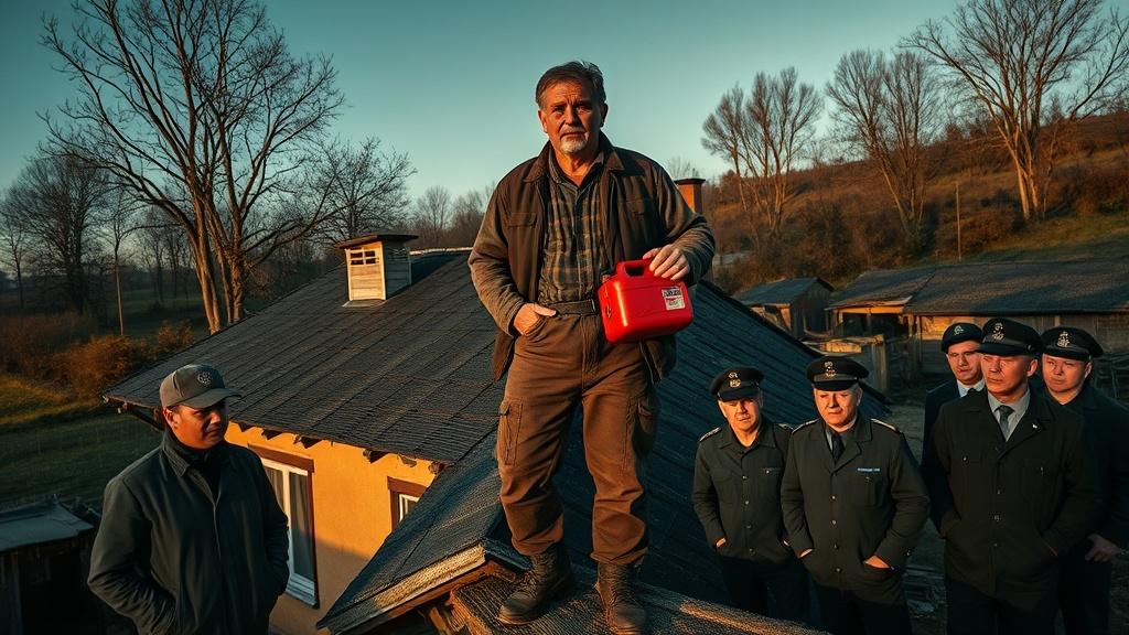 Фермер с канистрой бензина победил ветеринаров