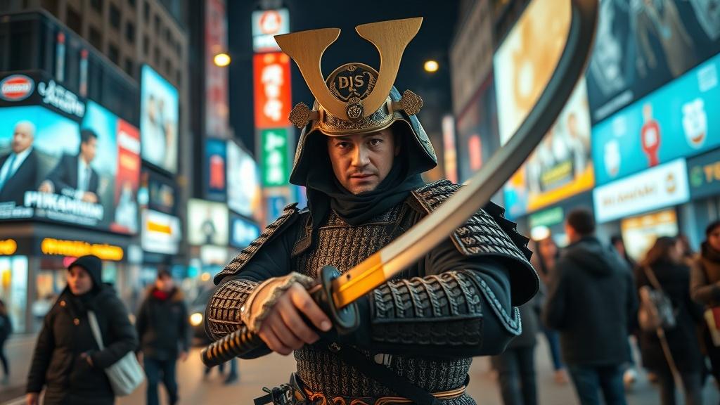 Фиксики в стиле аниме: Дедус с самурайским мечом