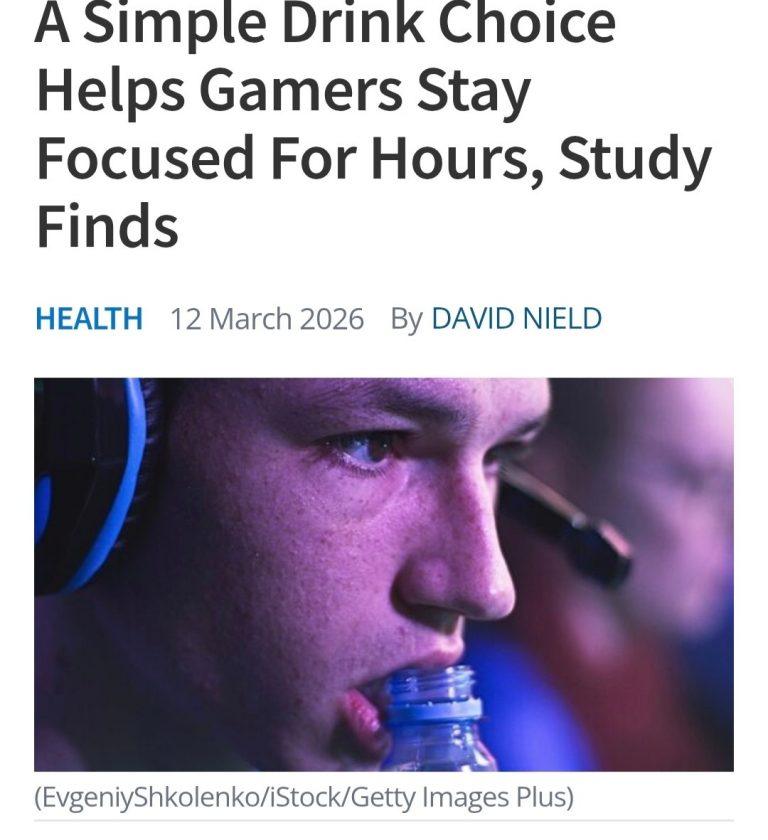 Газированная вода улучшает концентрацию лучше кофе