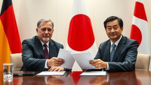 Германия и Япония укрепляют оборонное сотрудничество