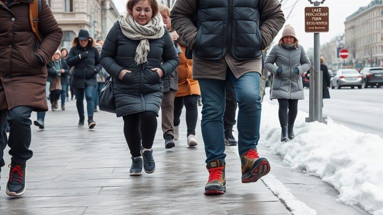 Гололедица в Москве: жёлтый уровень опасности продлён
