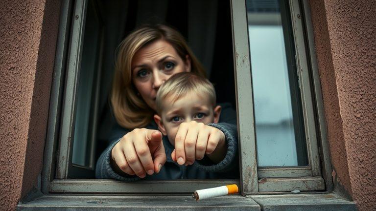 Горящий окурок чуть не сжег детскую в Питере – жители в шоке