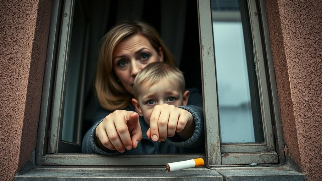 Горящий окурок чуть не сжег детскую в Питере – жители в шоке